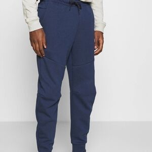 SPIDER navy Blue Men's Joggers with Drawstring Waist